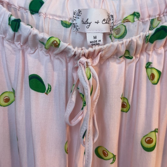 🥑 Toast, Anyone?! Pink Avocado Off Shoulder Blouse - Picture 3 of 4
